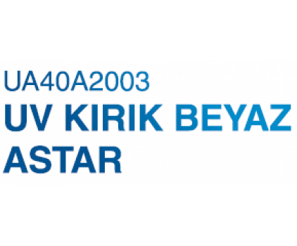 UA40A2003 UV KIRIK BEYAZ ASTAR